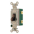Wall Switch, 2 hp, Toggle, 30 A, Brown