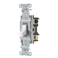 Wall Switch, 2 hp, Toggle, 20 A, White
