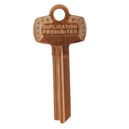 Key Blank,N Keyway,Standard,7 Pins