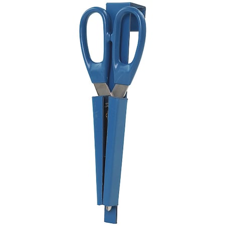 Metal Detectable Scissor/Knife Holder Blue, Plastic