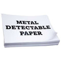 Metal Detectable Paper, 8-1/2" x 11" Sheet Size, PK100