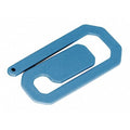 Detectable Paper Clip,L Size,Blue,PK30