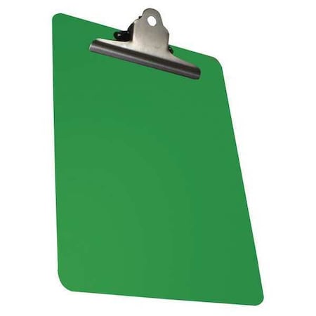 9" x 12-1/2" Metal Detectable Clipboard, Green