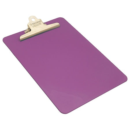 9" x 12-1/2" Metal Detectable Clipboard, Purple