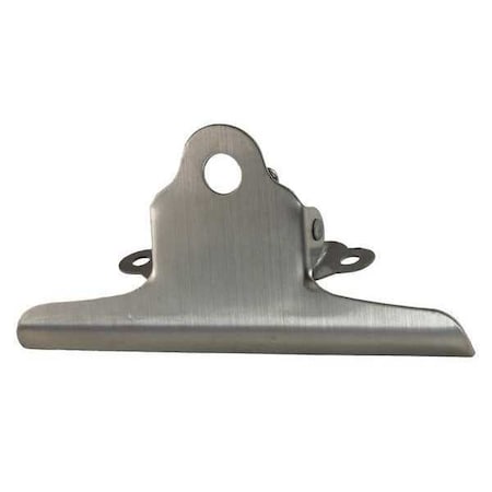 Metal Detectable Clipboard Clip 5-5/8" L, Silver, Pk5