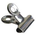 Bulldog Clip,Size 5-45/64"",Silver,PK5