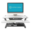 48" W, Up to 20" H, Wood Top, Gloss White