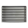 Compartment Drawer Insert with 6 compartments, Polypropylene, 3"" H x 18 in W