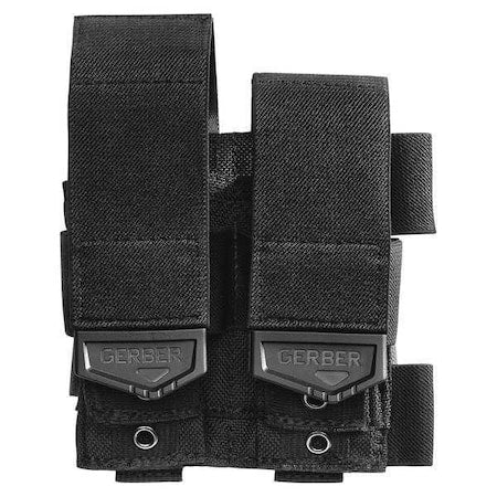 Tool Pouch, Tool Sheath, Black, Nylon, 5 Pockets