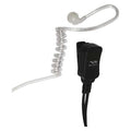 Surveillance Kit, 1 Wire, 3 ft. Cord L, Blk
