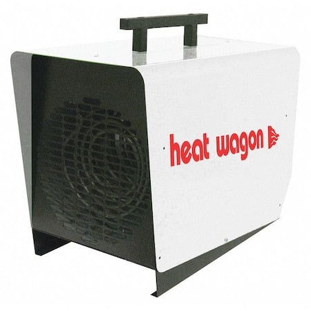 Portable Electric Salamander Heater, 9000, 208/240V AC, 1 Phase, 30,700 BtuH, Non-Oscillating