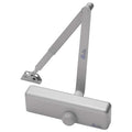 Manual, Hydraulic, GAV 1101, Door Closer, Heavy Duty Interior and Exterior, Gray