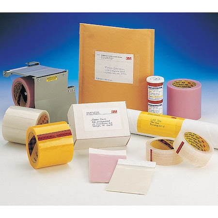 Film Tape, 72 yd. L, 4" W, Clear, PK8