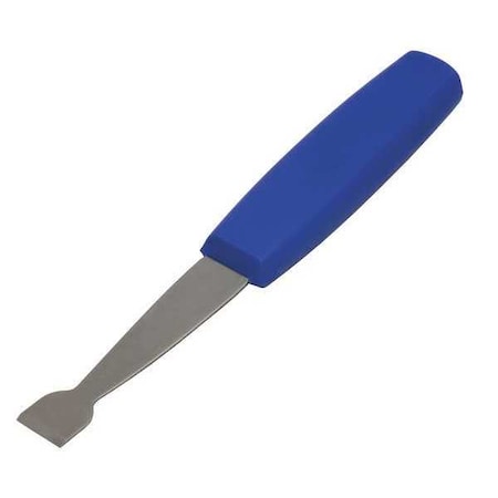 Metal Detectable Scraper, 16mm Size, Plastic, Blue