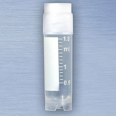 Cryogenic Vial, 47mm H, Clear, PK500
