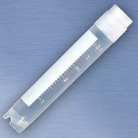 Cryogenic Vial, 12.5mm Dia, Clear, PK500