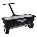 2.5 cu ft Drop Walk Behind Spreader For Bagged Salt & Ice Melt, Up to 25 ft Spread