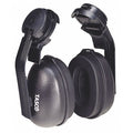 Black Hawk Hard Hat Mounted Ear Muffs, 24 dB NRR, Passive, Electrically Insulated, Black