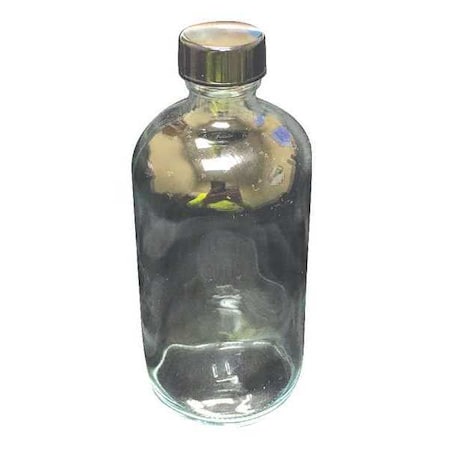 Safety Coated Bottle, 168mm H, 16 oz., PK12 (Formerly Lab Safety Supply)