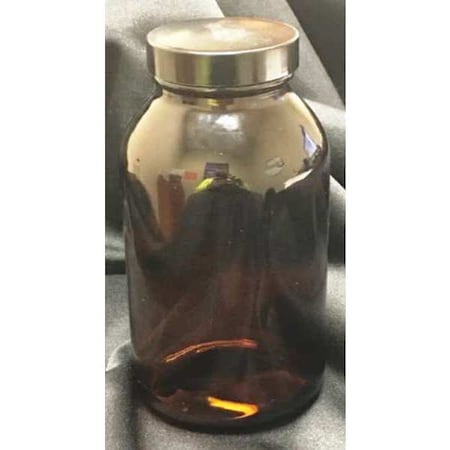 Safety Coated Bottle, 76mm H, 2 oz., PK24 (Formerly Lab Safety Supply)