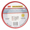 Painter's Tape, 1 7/8 in W x 59 yd L, 7.5 mil Thick, Red, Rubber Adhesive