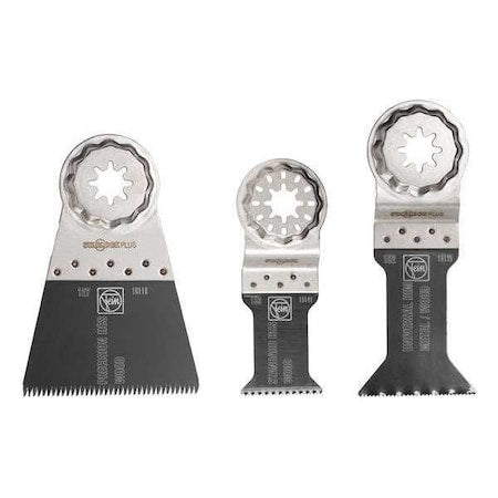 OscilToolBladeSet, 3pcs, W:1.375"to2.5625"