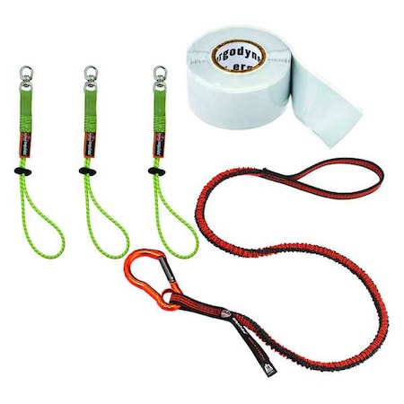 Lanyard Kit, SS, Carabiner/Snap Hardware