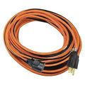 SJTW Locking Outdoor Extension Cord, PVC, 14 AWG 1 Outlet, 5-15R, Orange/BLK