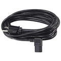 PC Power Cord, 5-15P, IEC C13, 15 ft., Blk, 13A