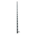 Outlet Strip, 16 5-15R, 5-15P, 15 ft., Gray