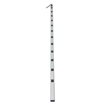 Outlet Strip, 12 5-15R, 5-15P, 15 ft., Gray