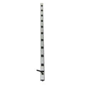 Outlet Strip, 10 5-20R, 5-20P, 15 ft., Gray