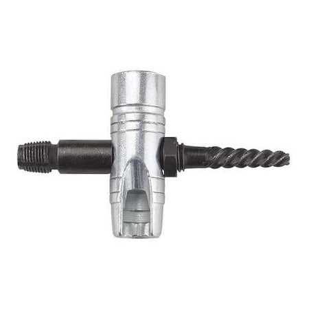 Grease Zerk Extractr, Threaded, 3-27/64"L