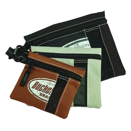 Tool Bag Set, Black, Brown, Gray, Ballistic Polyester, 3 Pockets