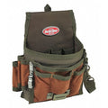 Tool Pouch, Tool Pouch, Green, Polyester, 9 Pockets