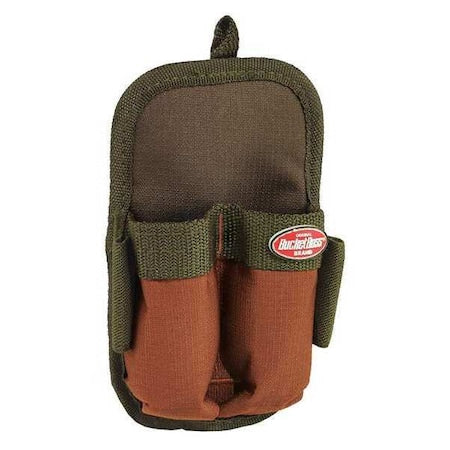 Tool Pouch, Tool Sheath, Green, Polyester, 2 Pockets
