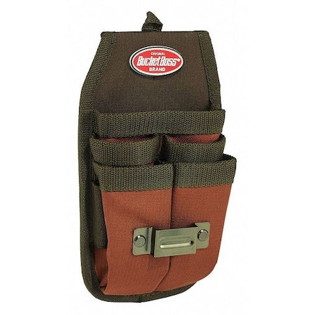 Tool Pouch, Tool Sheath, Green, Polyester, 4 Pockets
