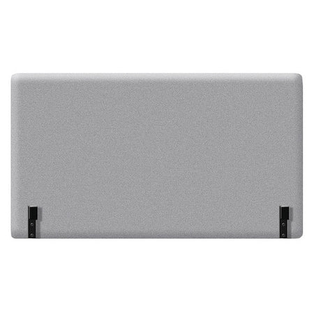 Duobed Back Support for 36"" Ottomans, Grey Performance Fabric