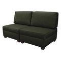 60"" x 30"" Sofa with Storage, Mocha Tan