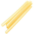 Hot Melt Adhesive, Tan, 1/2 in Dia, 10 in L, 3 min Begins to Harden, 18 PK
