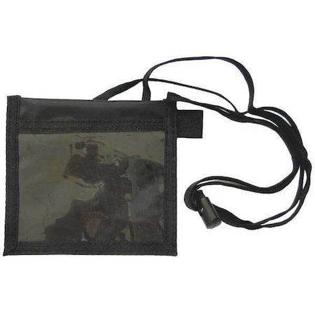 Badge Holder, Horizontal, 4-13/16" H, PK5