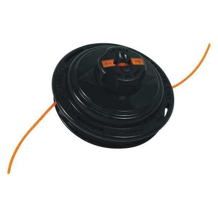 Bump Feed Trimmer Head, 4-1/2" L, Plastic