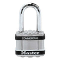 Padlock, Keyed Alike, Long Shackle, Square Stainless Steel Body, Boron Shackle, 13/16 in W