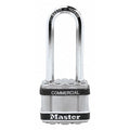 Padlock, Keyed Alike, Long Shackle, Square Stainless Steel Body, Boron Shackle, 13/16 in W