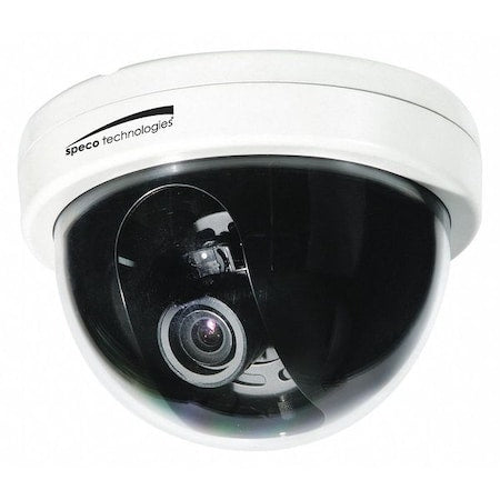 Camera, Dome, White, Indoor, 2 MP Line Res.