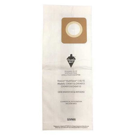 Vacuum Bag, 2-ply, Paper Bag, 10 PK