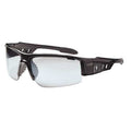 DAGR-AF, Safety Glasses, Anti-Fog, Indoor/Outdoor Lens, Black Frame, Half-Frame