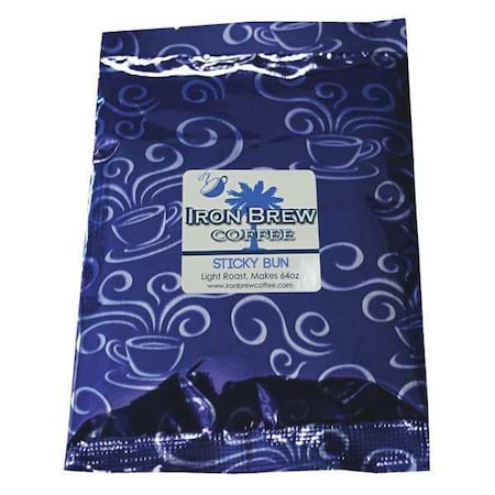 Coffee, 1.73 lb. Net Weight, Ground, PK50