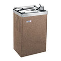 On-Wall Single Drinking Fountain, 1 Level, 9 1/2 in D, 44 7/8 in H, 17 5/16 in W