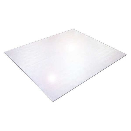 Chair Mat 47"x30", Rectangular Shape, Clear, for Carpet